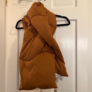 Madewell x Buffy Muffler Wrap Scarf - Brand new with tags in brown